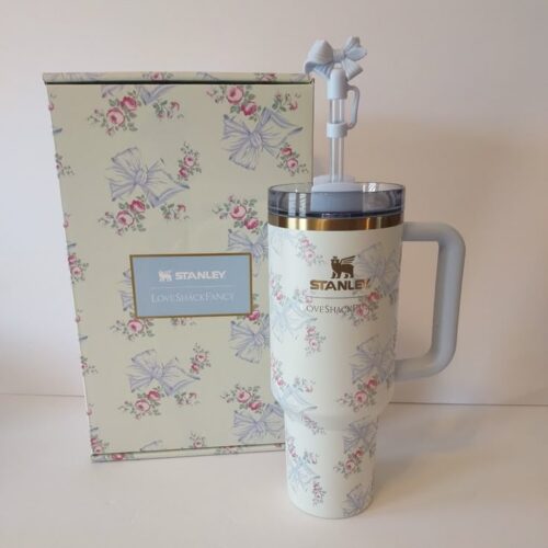Stanley Cup - LoveShackFancy Rosa Beaux Blue photo review