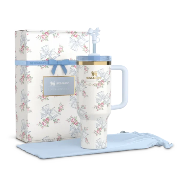 Stanley Cup - LoveShackFancy Rosa Beaux Blue - Image 2
